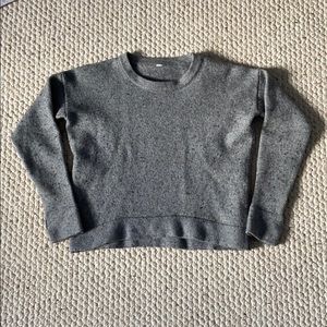 Lululemon cropped sweatshirt